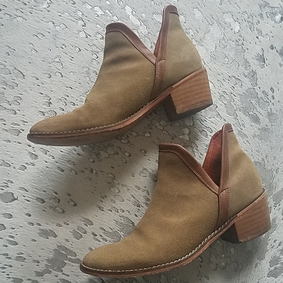 Wolverine Delaney Suede Ankle Boot Booties Sz8.5 - Picture 4 of 8